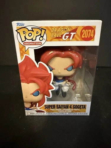 FUNKO POP ! SUPER SAIYAN 4 GOGETA 2074 DRAGON BALL GT POP ANIMATION U01