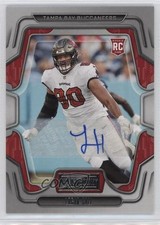 2022 Panini Playbook Rookies Signatures Logan Hall #195 Auto 1aj4