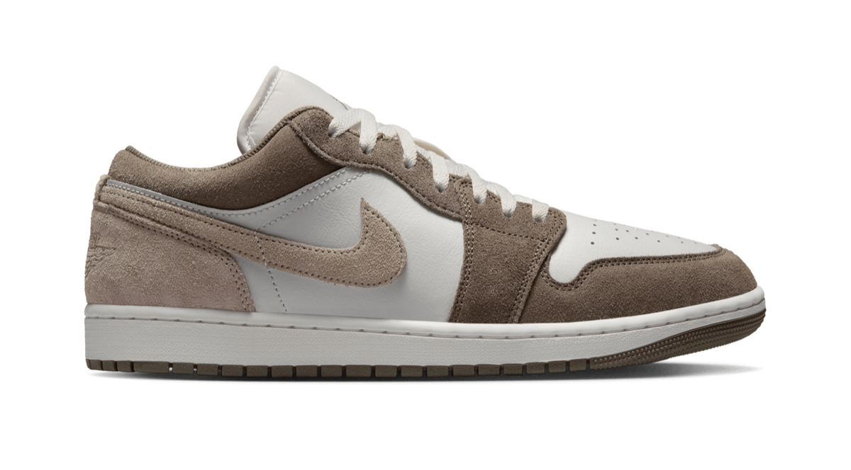 Nike Air Jordan 1 Low Olive Grey Enigma Stone 553558-046 Men's