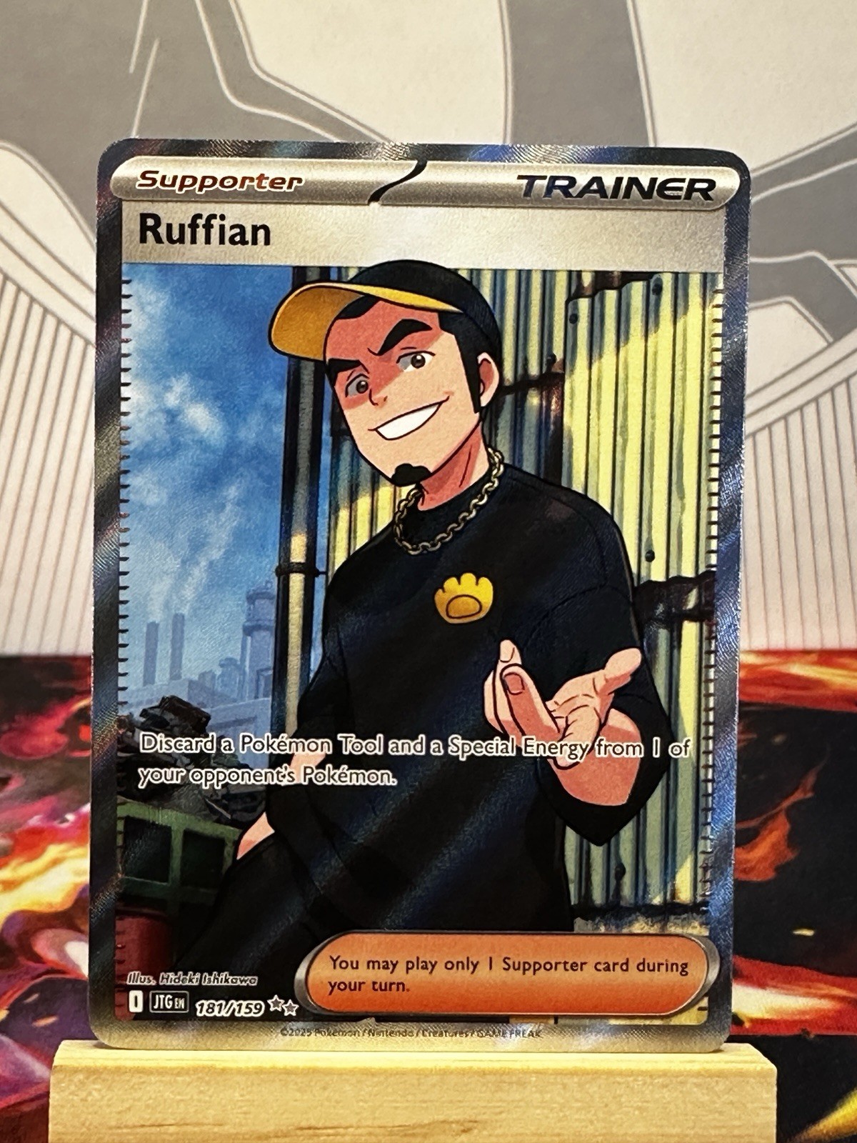 Ruffian 181/159 - Full Art Ultra Rare Trainer - Journey Together NM-M