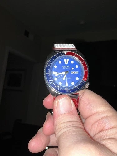 Vintage Seiko Divers Automatic 6309A  Rotating Bezel D/D Japan Made Men's Watch