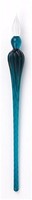 Glasfeder Handgefertigt Rund 18 Cm SmaragdgrüN J. Herbin