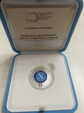 Medaglia Celebrativa Napoli Campione D’Italia Stagione 2022/2023 Argento 925%18g