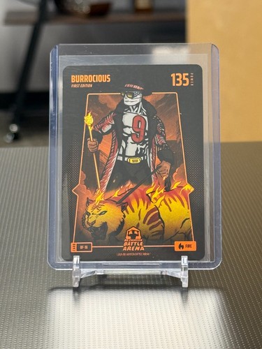 Bo Jackson Battle Arena BF-18 Battlefoil Fire Burrocious Joe Burrow