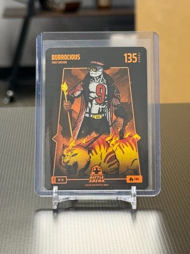 Bo Jackson Battle Arena BF-18 Battlefoil Fire Burrocious Joe Burrow