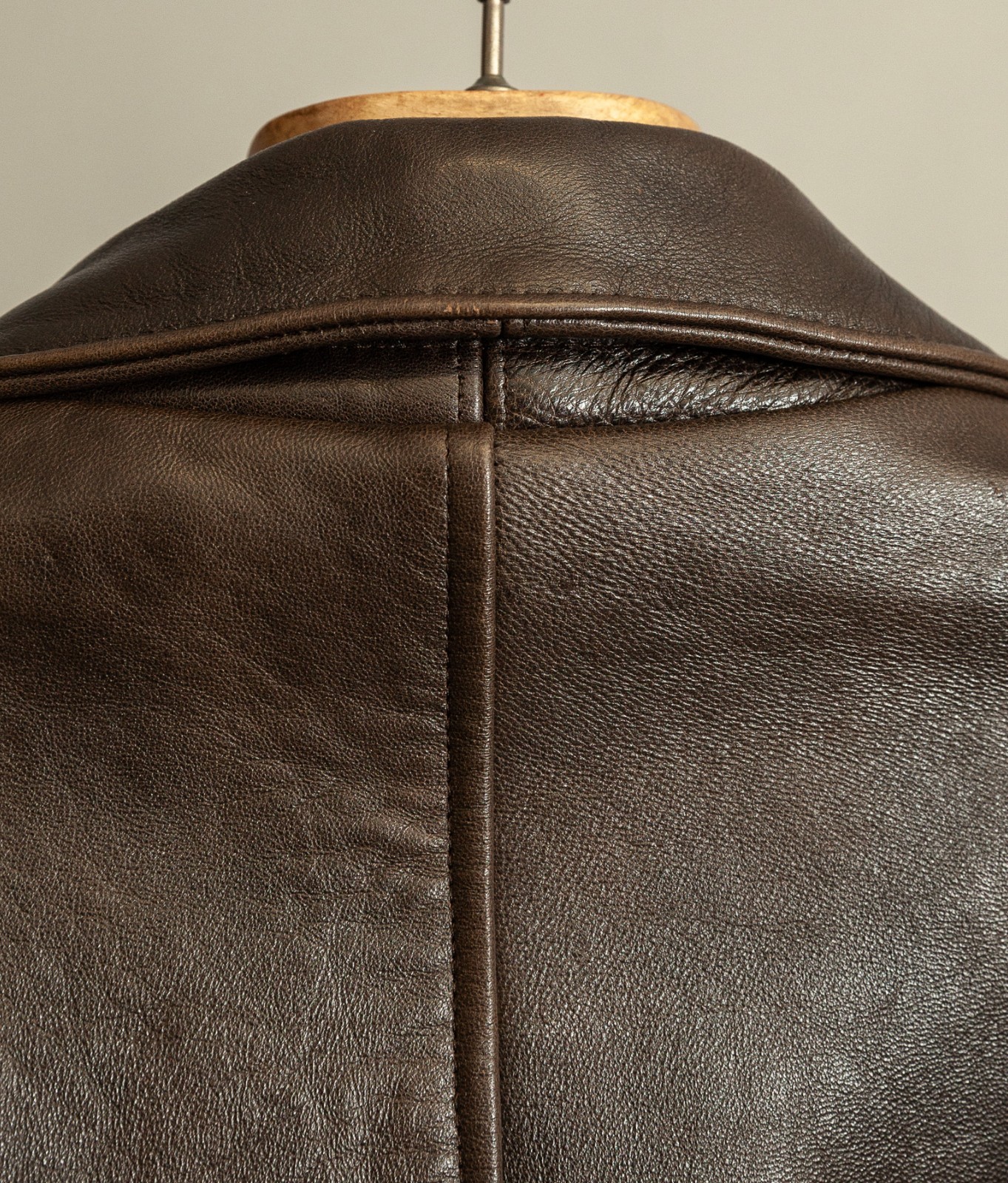 Vintage Avirex A2 Brown Leather Flight Jacket 3XL image 7
