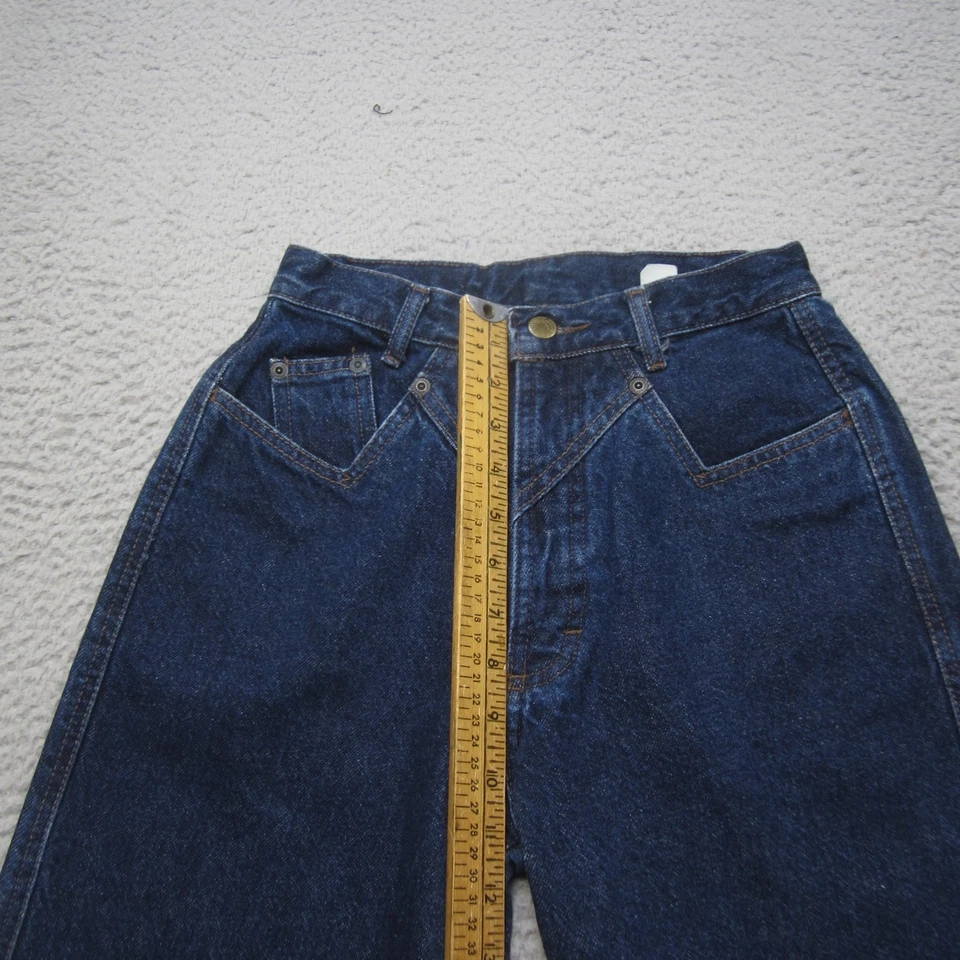 Rocky Mountain Jeans Women 26/3 Blue High Rise Straight Leg Riding Western Denim - Image 4 of 4