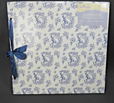Miss Elizabeth's Thatcher- Blue Swing Period Dressed Lady Print Scrapbook Cover