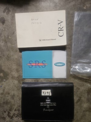 Honda 1998 CR-V Owner s Manual