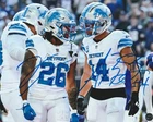 Jahmyr Gibbs & Amon-Ra St. Brown Autographed Detroit Lions 8x10 Photo/COA/Holo