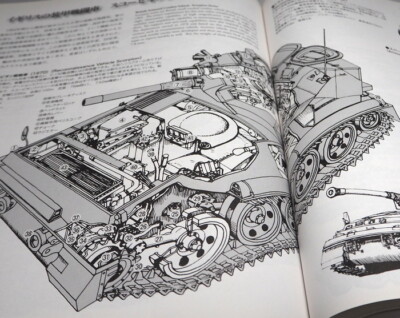 The World Tanks, Mechanical Pictorial Guide book from Japan Japanese #0938