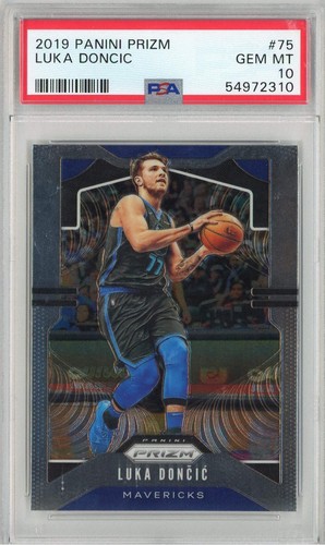 Luka Doncic 2020-21 Panini Prizm Red White & Blue Prizm #32 Dallas