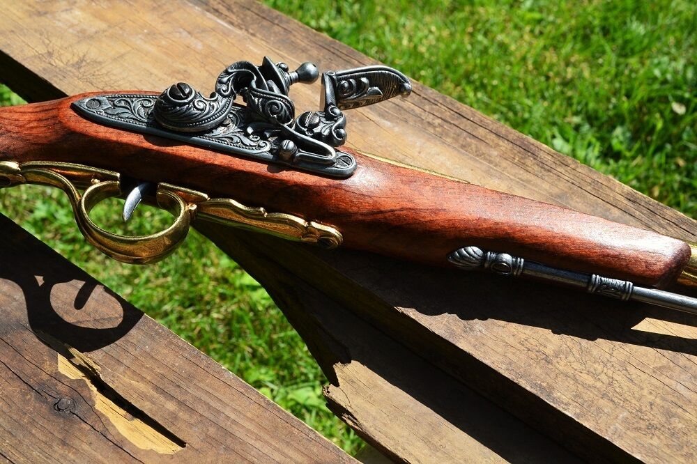 18th Century English Flintlock Blunderbuss - Pirate - Non-Firing Denix  Replica