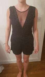 beaded playsuit