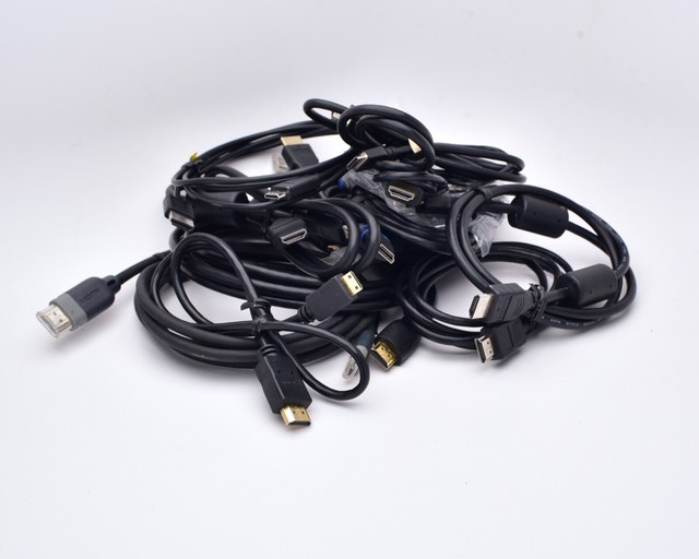 Lot of 12 HDMI to HDMI Mini (A to C) Cables for Cameras & Camcorders (