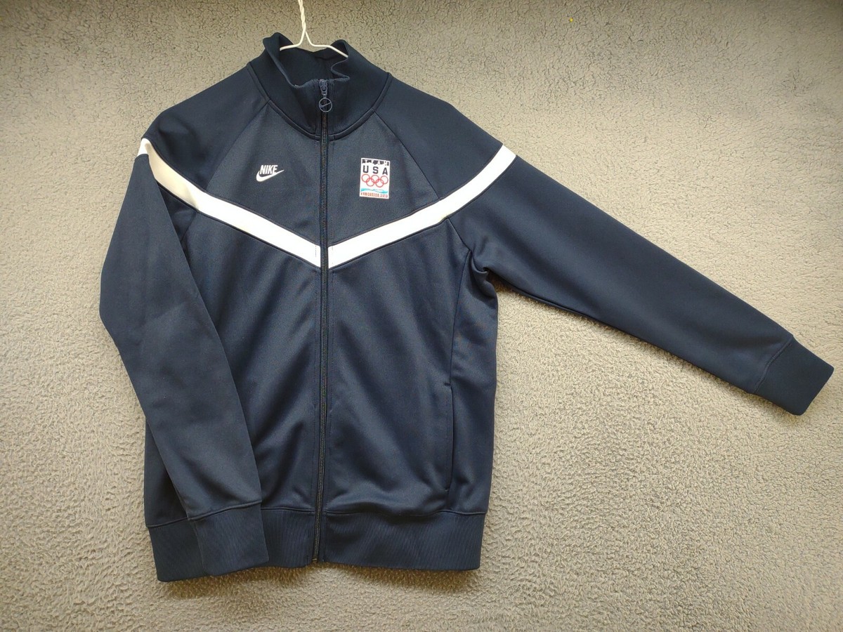 Nike Team USA Vancouver 2010 Olympics Women's Jacket Size XL 16-18