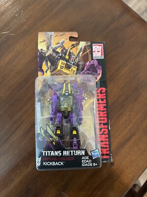 Transformers Generations Titans Return Kickback Legends Figure New