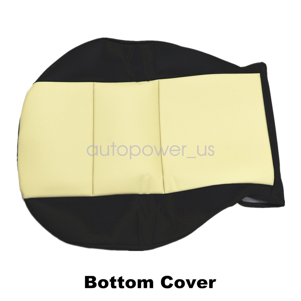 For BMW Z3 1996-2002 IGGEE CUSTOM MADE FIT 2 FRONT SEAT COVERS BLACK/BEIGE - Foto 6