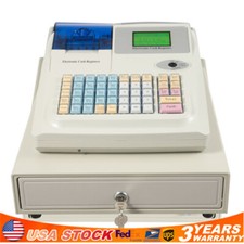 NEW Electronic Cash Register 48 Keys Cash Management System with Thermal Printer