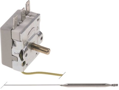 TECASA Thermostat für Granuldisk 1-polig Fühler ø 6x92mm 1CO 30-120°C 7037890