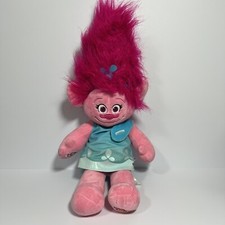 Build a Bear Dreamworks Trolls Princess Poppy 23  Pink Plush Doll with Dress BAB