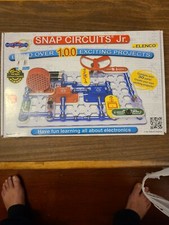 ELENCO Snap Circuits Jr. 100 Experiments Electronics Discovery Kit SC-100 NIB