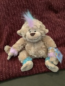 New Webkinz Mohawk Monkey.  HM623. Sealed code attached.