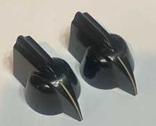 2 Vintage Daka-Ware Chicken Head Knobs Guitar Gibson Radio Amp FREE SHIPPING