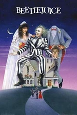 Laminated Beetlejuice Movie Poster 24x36 inch