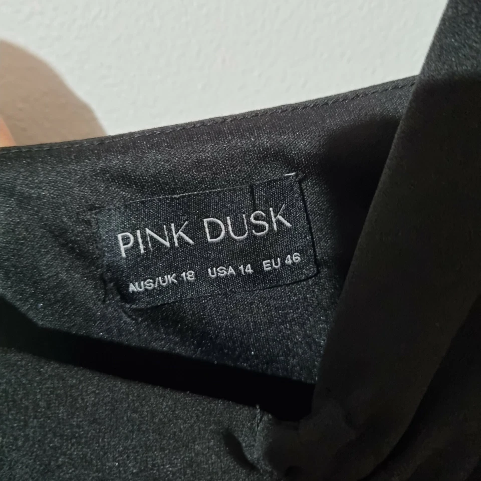 Mono negro sin mangas Pink Dusk talla 18 Foto 4 de 4