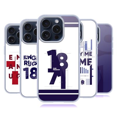 ENGLAND RUGBY UNION ERSTER XV GELHÜLLE KOMPATIBEL MIT APPLE iPHONE & MAGSAFE