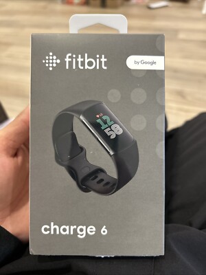 Fitbit Charge 6 Fitness Tracker - Black - GA05183NA