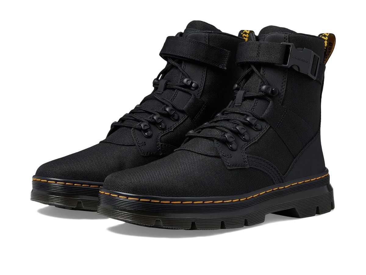 Dr Martens★COMBS TECH SUPERKNIT SUEDE BOOTS BLACK★兼用 Unisex Boots Dr. Martens Combs Tech II | eBay