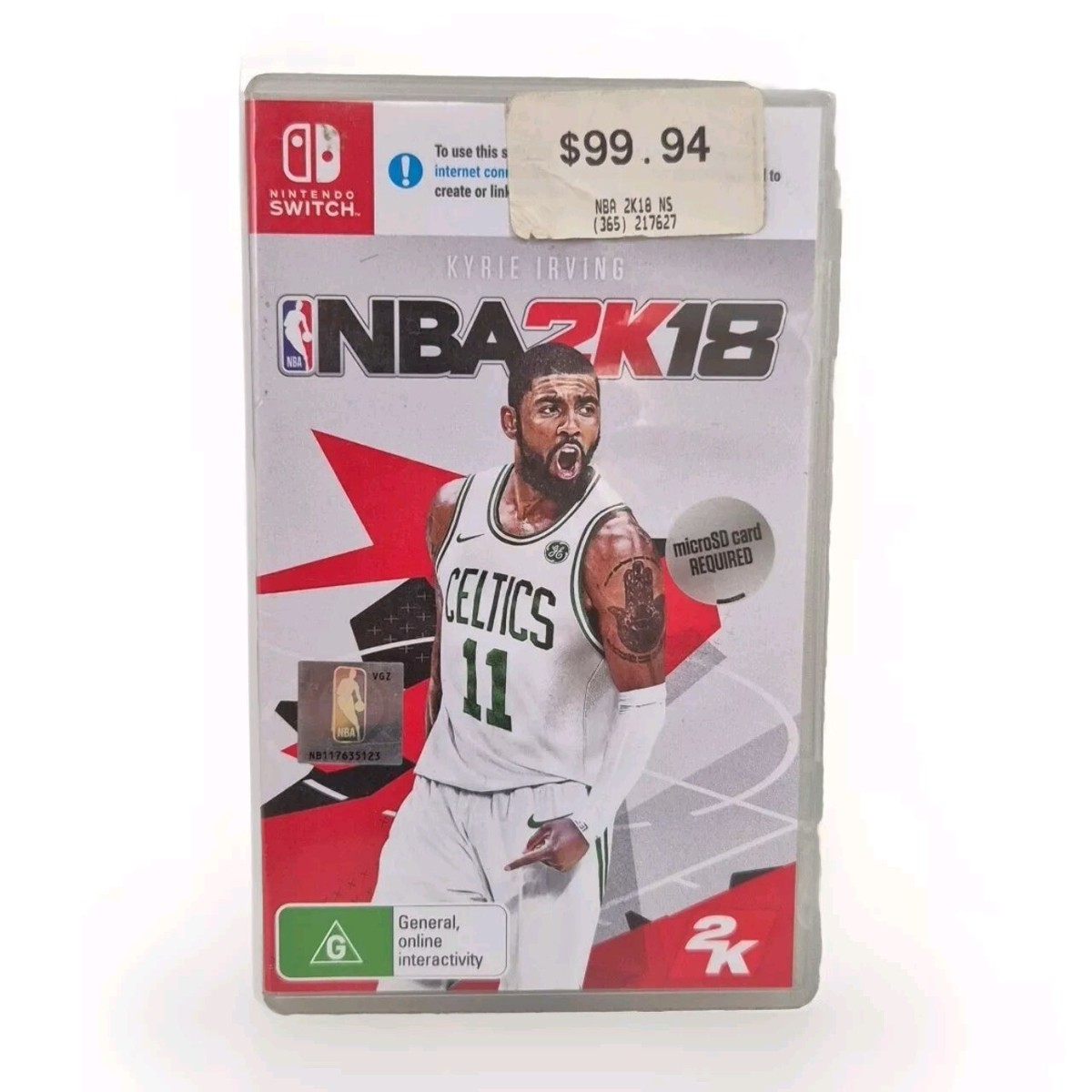 nba 2k18 kyrie irving