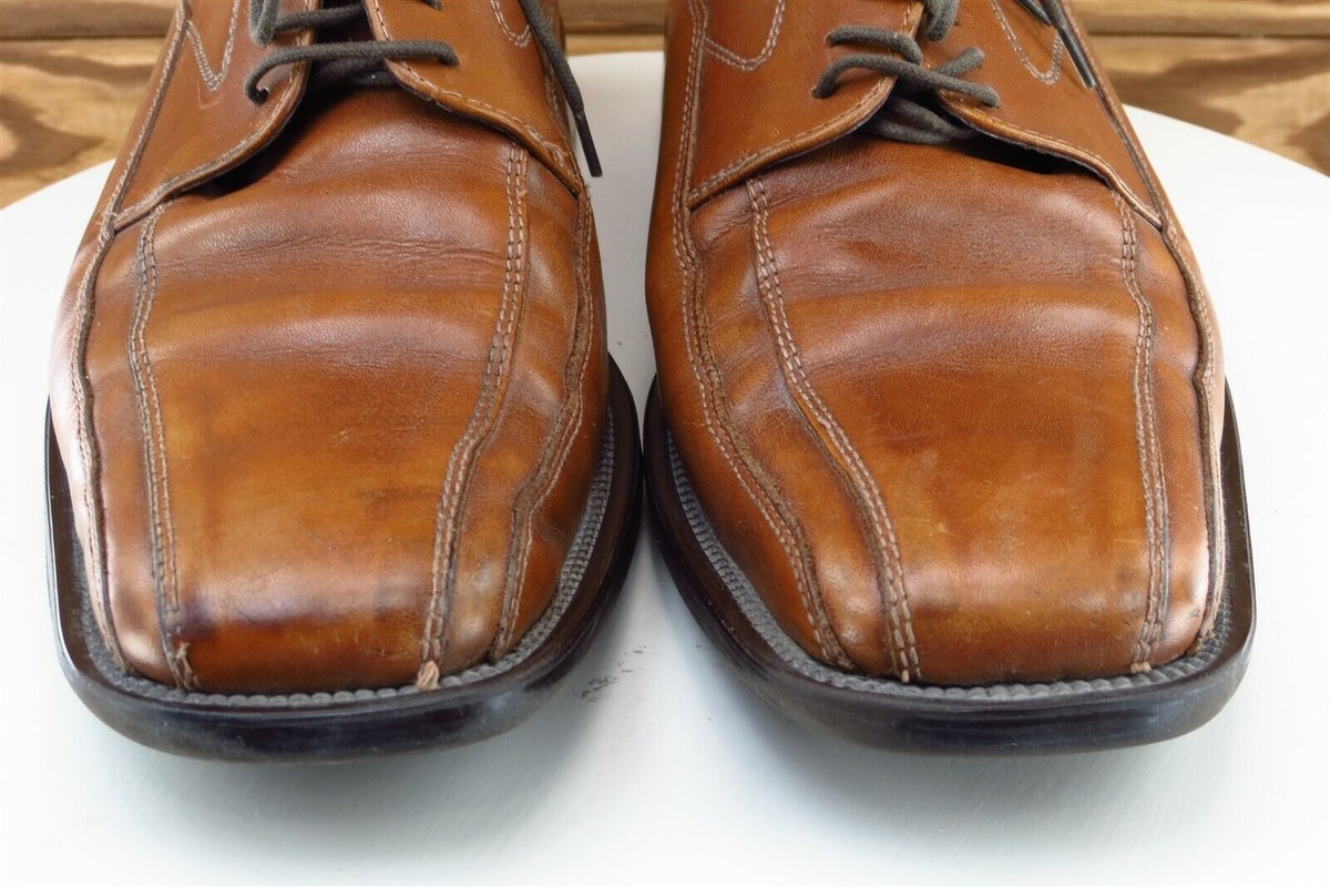 Kenneth Cole Shoes Sz 10 M Brown Derby Oxfords Leather Men  display picture 3