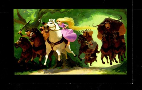 Disney Tangled Post Card-1