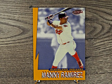 1999 Pacific Invincible Seismic Force #8B Manny Ramirez/Batting