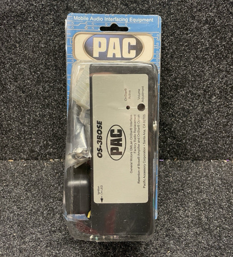 PAC OB3BOSE General Motors OnStar Interface Mobile Audio Interfacing Equipment