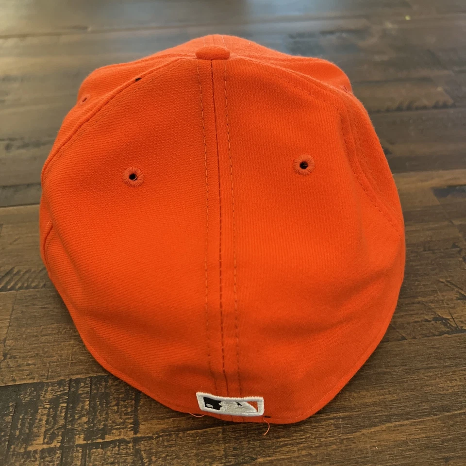 Chapéu ajustável autêntico New Era MLB Miami Marlins 2017 em campo 59FIFTY 7 7/8 - Imagem 2 de 4