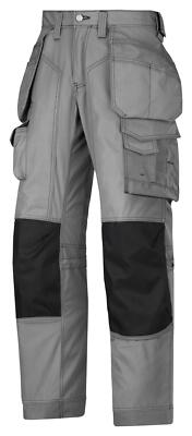 Snickers 3223 Floorlayer Holstertasche Kniepolsterhose, Rip-Stop GRAU