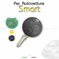CHIAVE GUSCIO TELECOMANDO SMART 3 TASTI 433 MHZ CHIP BATTERIA 450 FORTWO FORFOUR