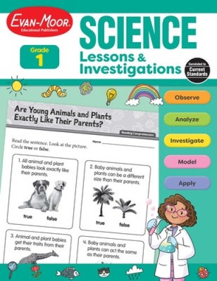 Science Lessons and Investigations, Grade 1 Teacher Resource (Science Lessons