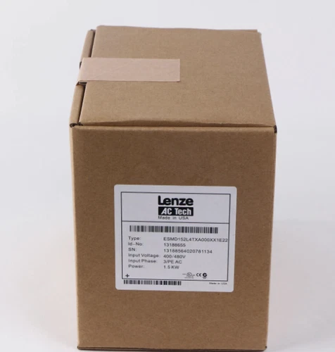ESMD152L4TXA 1PCS NEW LENZE INVERTER 1.5KW,380V ESMD152L4TXA