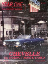 Year One Restroation-chevelle-el Camino-monte Carlo-parts Accessories-1997