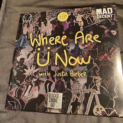 Jack Ü With Justin Bieber – Where Are Ü Now Yellow Vinyl Single RSD