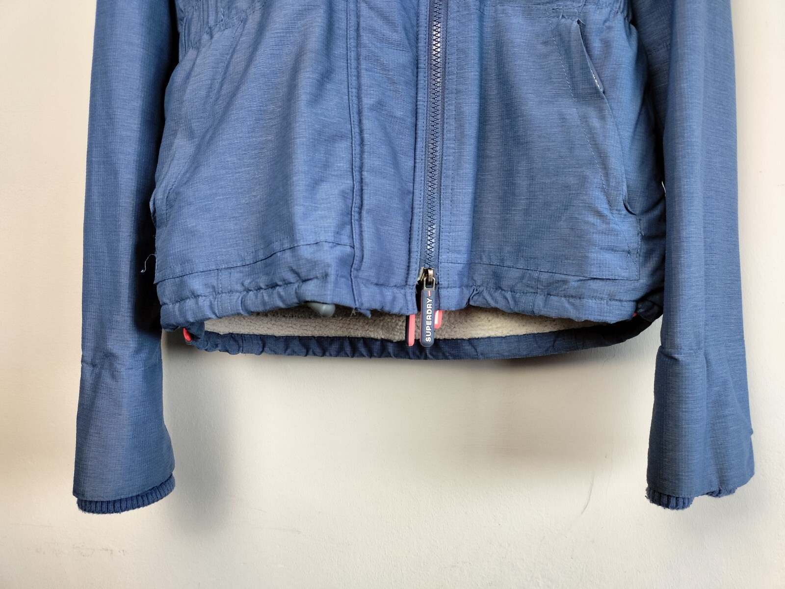 Superdry Engineered Wind Attacker Blue Hooded Jac… - image 4
