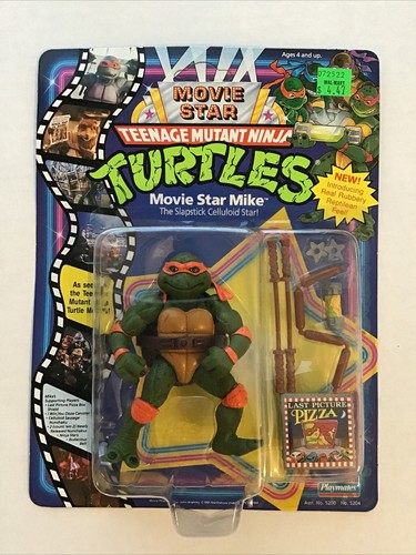 1991 PLAYMATES TOYS TMNT MOVIE STAR  Mike TURTLES ...