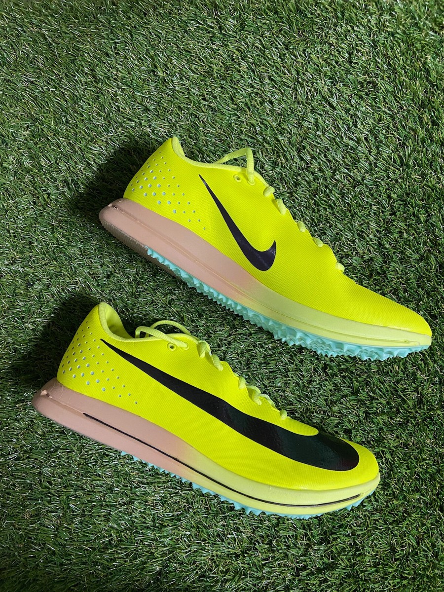 Nike Triple Jump Elite 2 Spike Track Shoes Volt Black DR9930-700 Men Sz NEW Nike Triple Jump Elite 2 Track Spike Cleats Volt Black Men main image 4