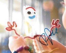 * TONY HALE * signed autographed 8x10 photo * TOY STORY * FORKY * COA * 4