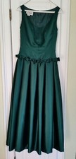 Women's Green Christmas Holiday Formal Dress Dessy Creations 6